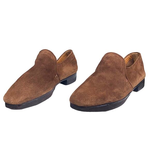 Aquatalia Women’s Revy Brown Suede Slii On Flat Size US 6 - Picture 6 of 11